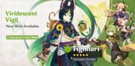 Zhongli's banner is the same as this one, except he replaces Tighnari as the featured 5-star character (Image via HoYoverse)